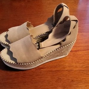 Wedge heel sandals